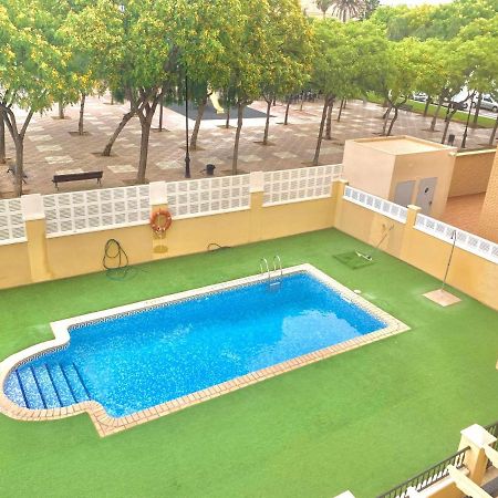 Apartament Casa Tino 500M Playa Terraza Garaje Piscina Aguadulce  Zewnętrze zdjęcie